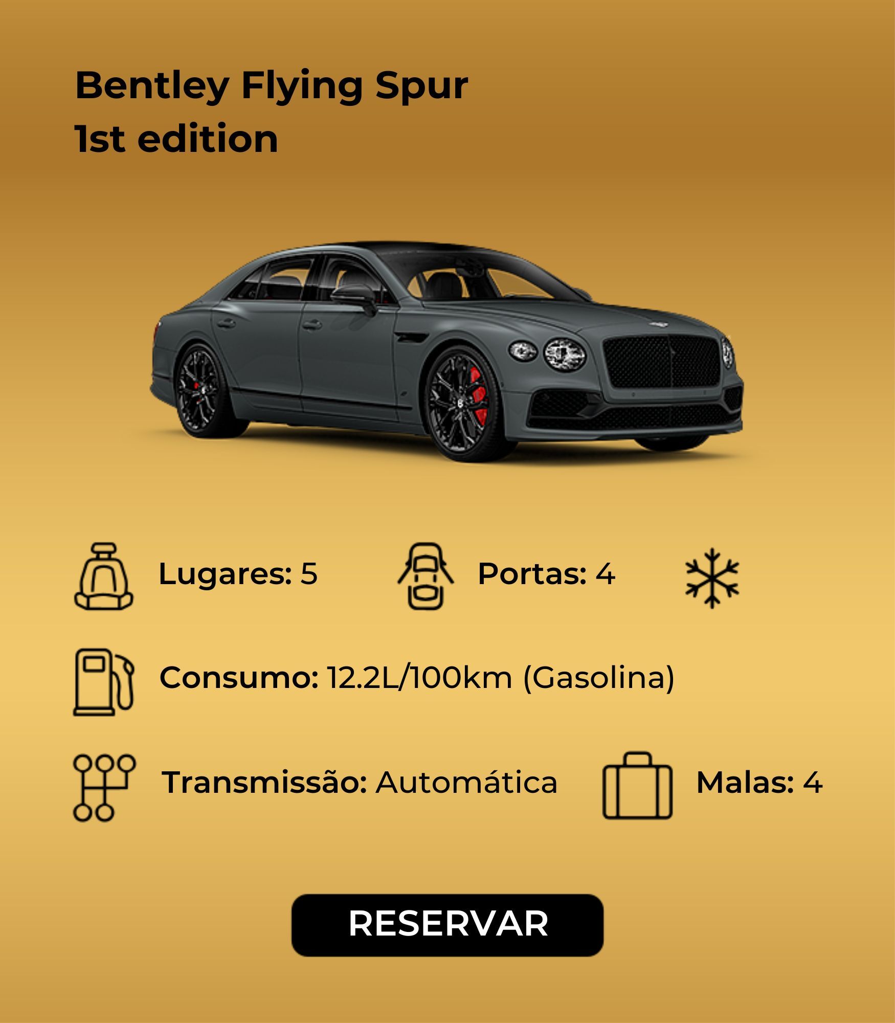 Bentley Flying Spur 1st edition